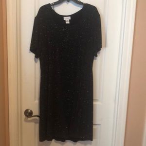 Black With Sparkles in the Fabric Dress